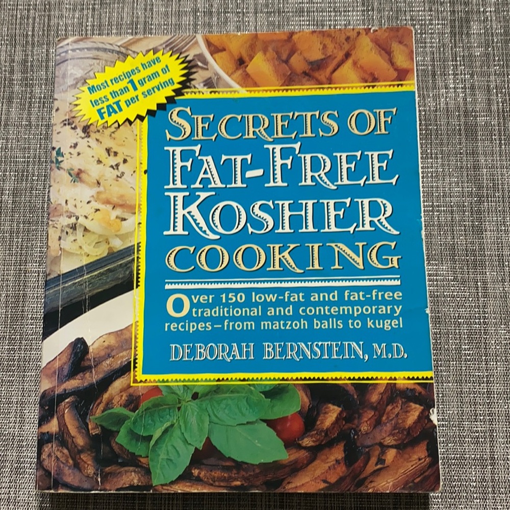 Cook book fat -free kosher cooking
